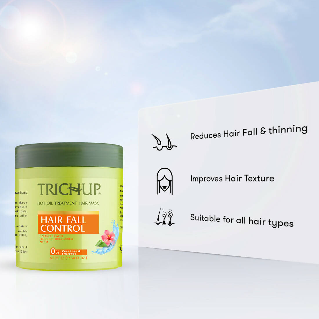Vasu Healthcare Trichup Hair Fall Control Hot Oil Treatment Hair Mask  Grab2Buy Trichup Grab2Buy