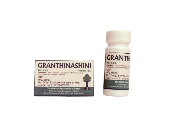 Shreshtha Herbals Granthinashini Tablets 