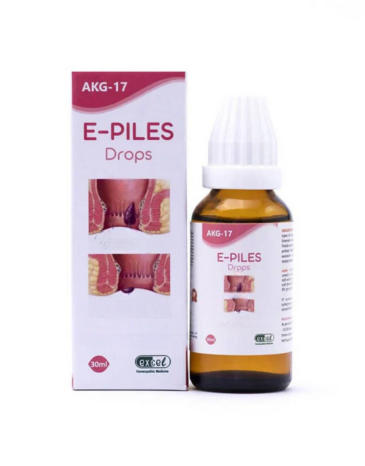 Excel Pharma E-Piles Drops 