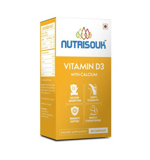 Nutrisouk Vitamin D3 Capsules - Grab2buy