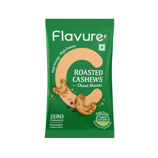 Flavure Roasted Cashew - Chaat Masala 