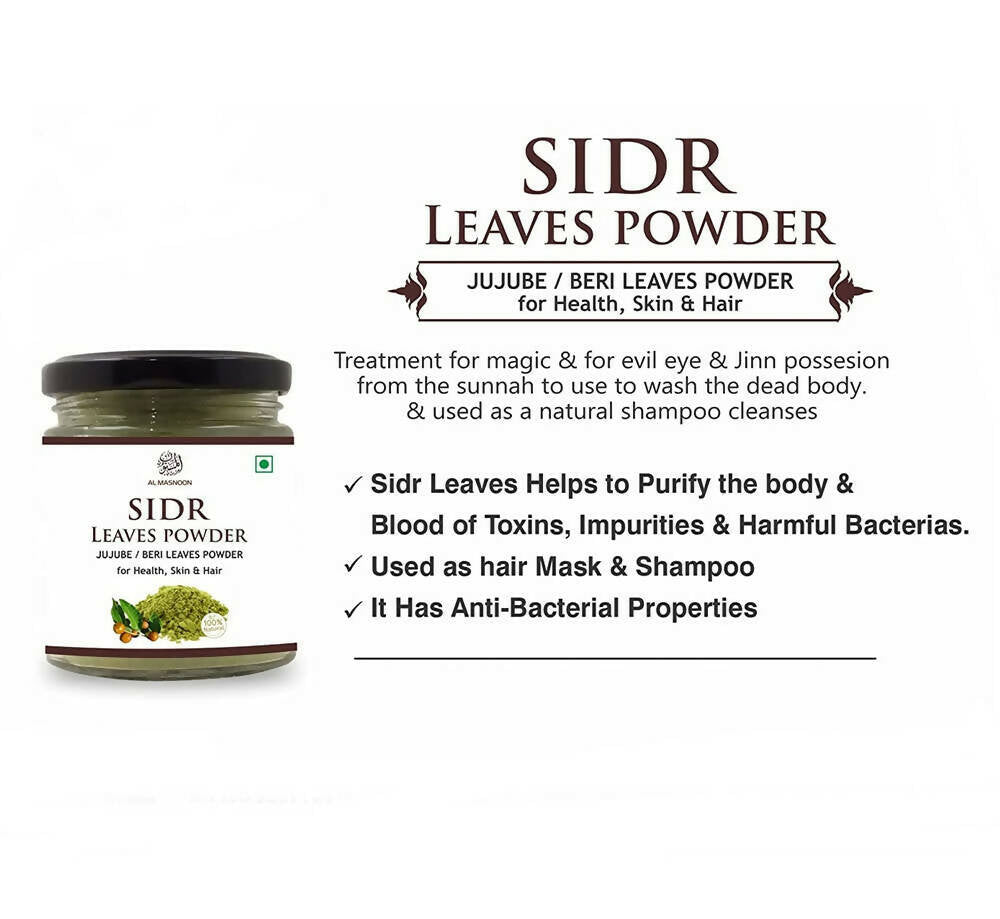 Al Masnoon Sidr Leaves Powder  Grab2Buy Al Masnoon Grab2Buy