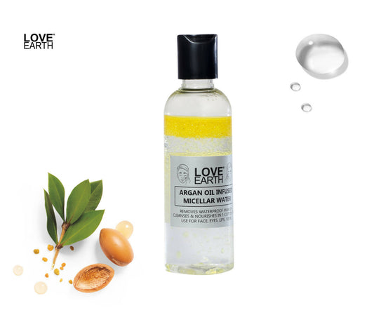 Love Earth Argan Oil Infused Micellar Water - Grab2buy