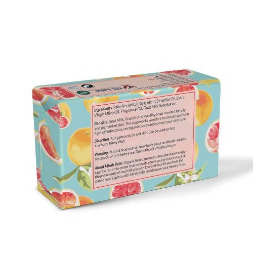 Mirah Belle Goat Milk Grapefruit Cleansing Soap 