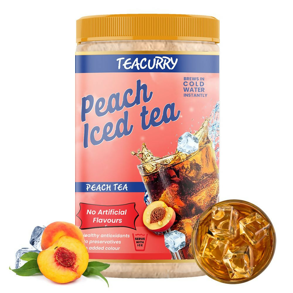 Teacurry Peach Instant Iced Tea Mix - Grab2buy