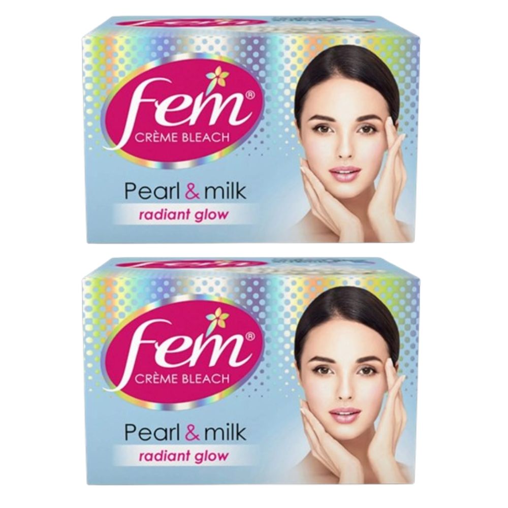 Fem Fairness Naturals Pearl Cream Bleach 