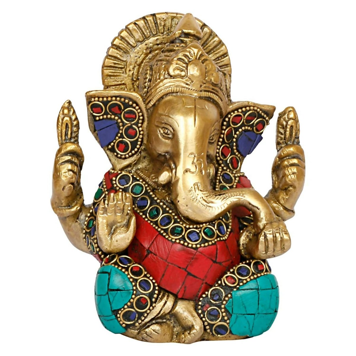 Artvarko Brass Idol Ganesha Murti - Grab2buy