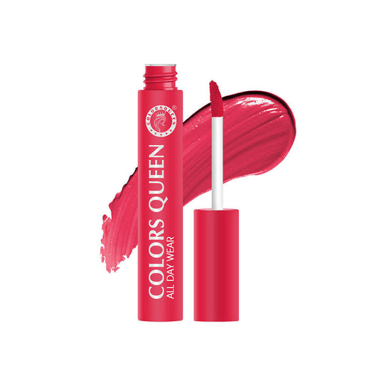 Colors Queen All Day Wear Liquid Lipstick - Pinky Spice 