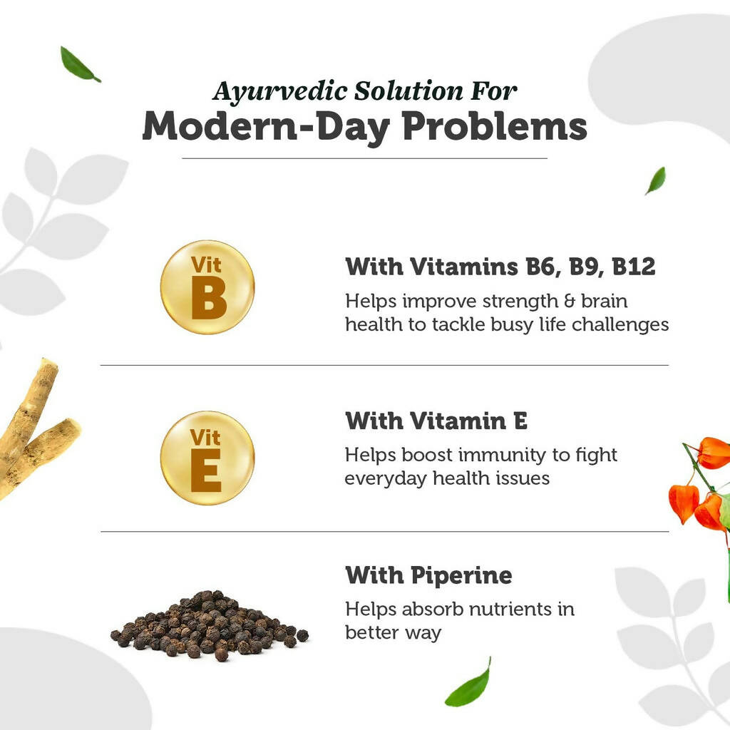 Neuherbs Ashwagandha 1000 Plus Tablets with Vitamins 