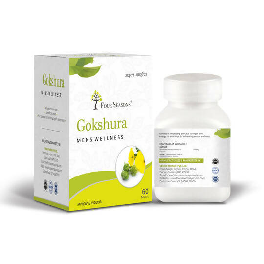 Four Seasons Gokshura Mens Wellness Tablet 