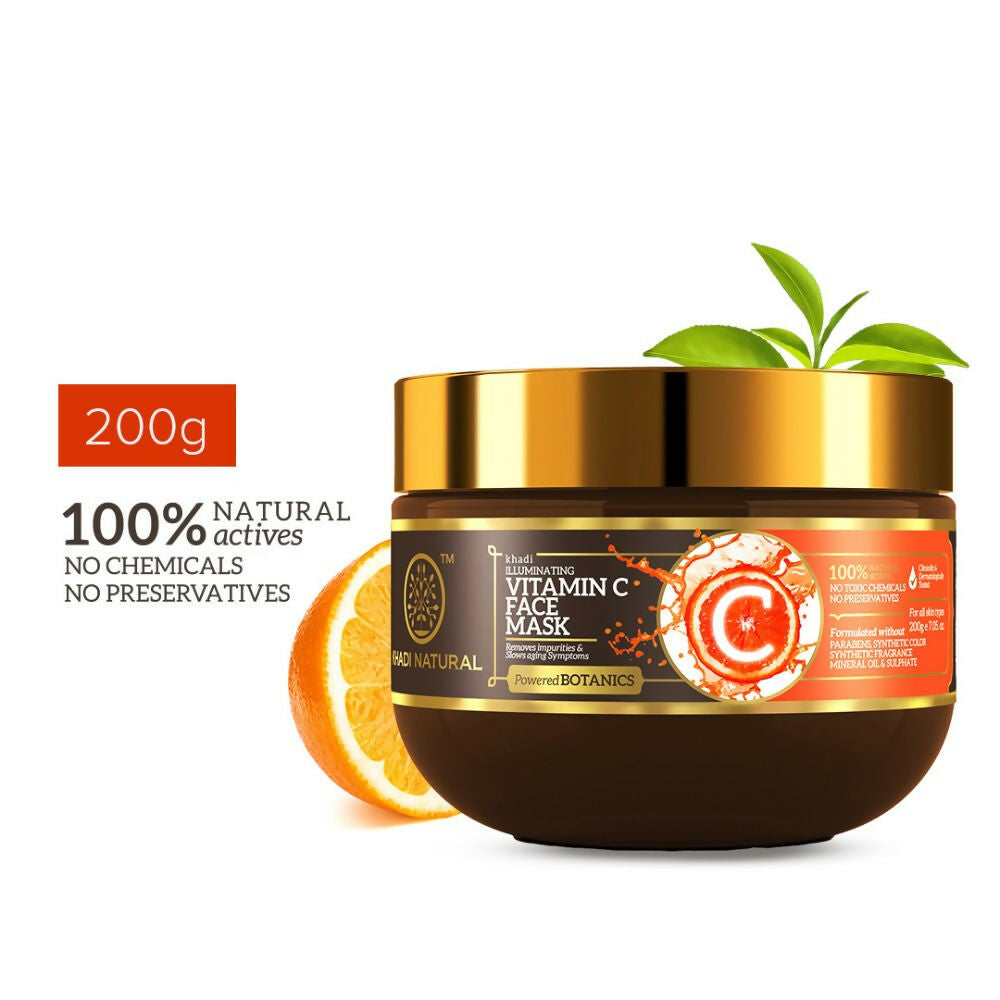 Khadi Natural Vitamin C Face Mask  Grab2Buy Khadi Natural Grab2Buy