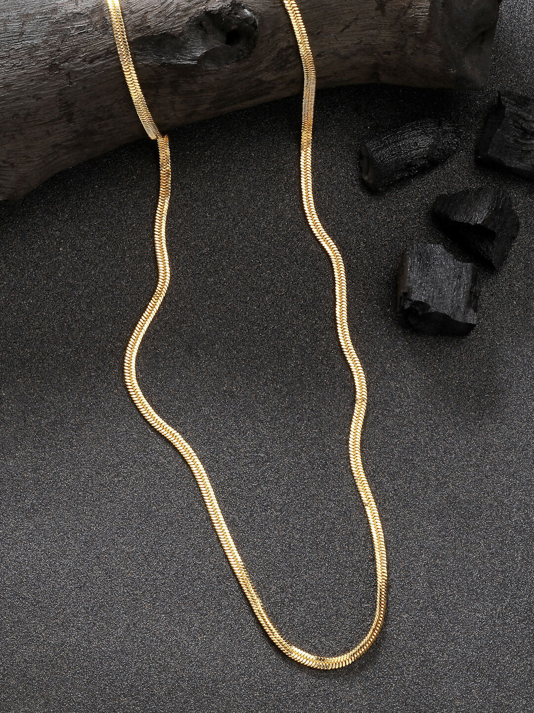 NVR Women's Set of 2 Silver & Gold Rhodium-Plated Minimal Chain 