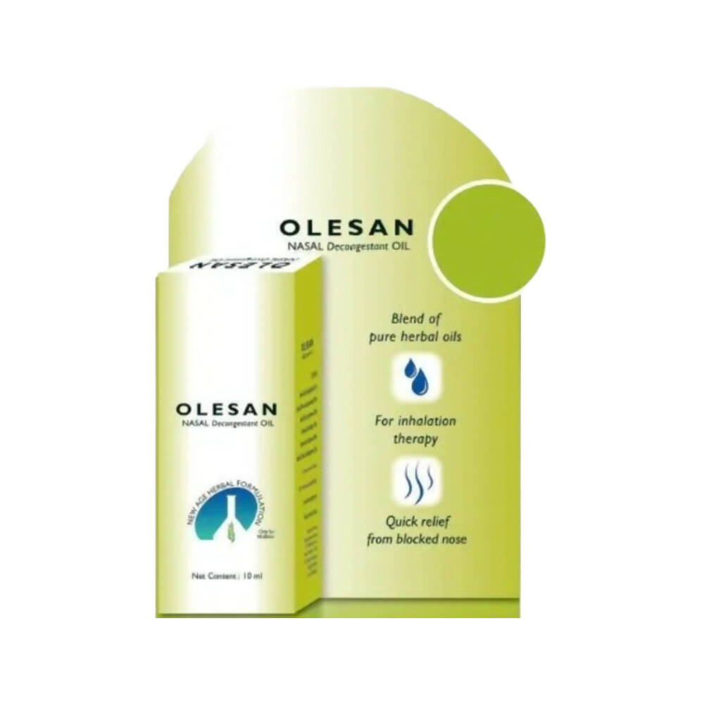 Sun Pharma Olesan Nasal Decongestant Oil - Grab2buy