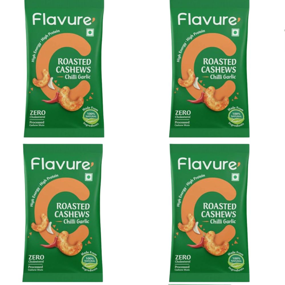 Flavure Roasted Cashew - Chilli Garlic 