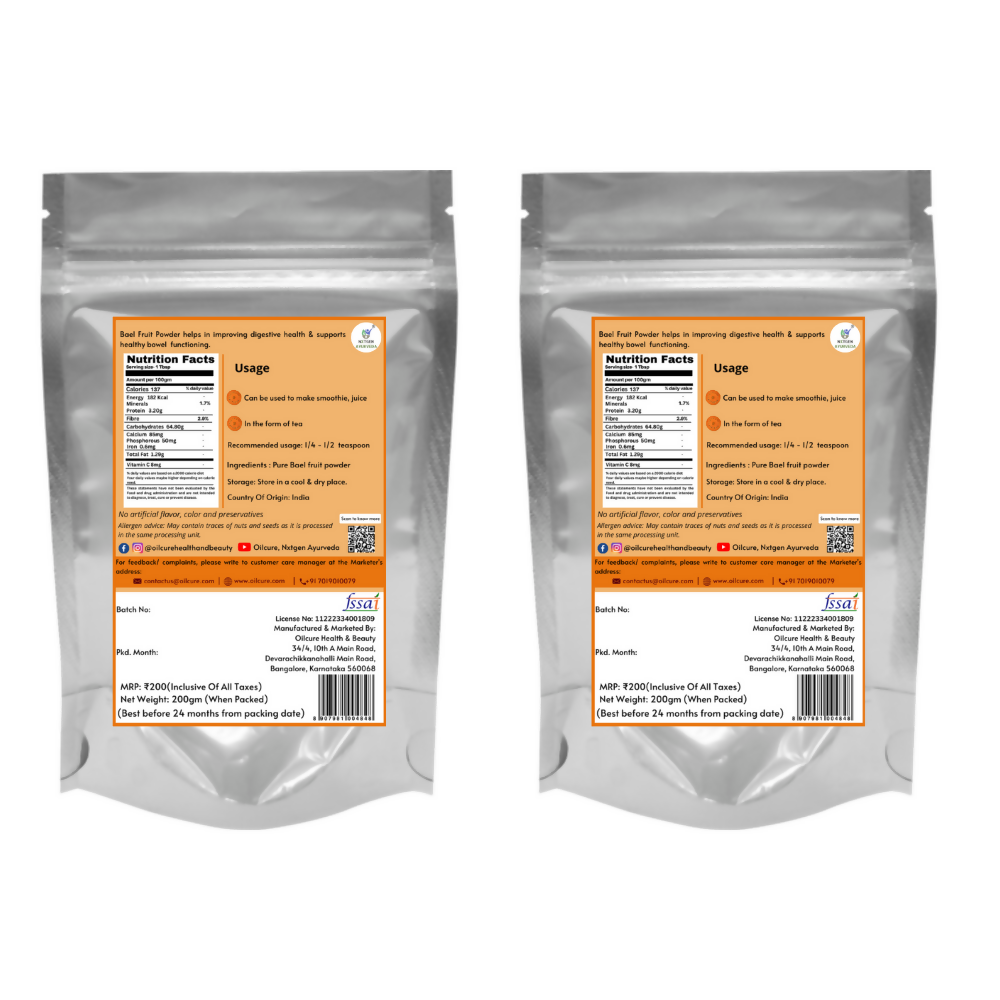 Nxtgen Ayurveda Bael Fruit Powder 
