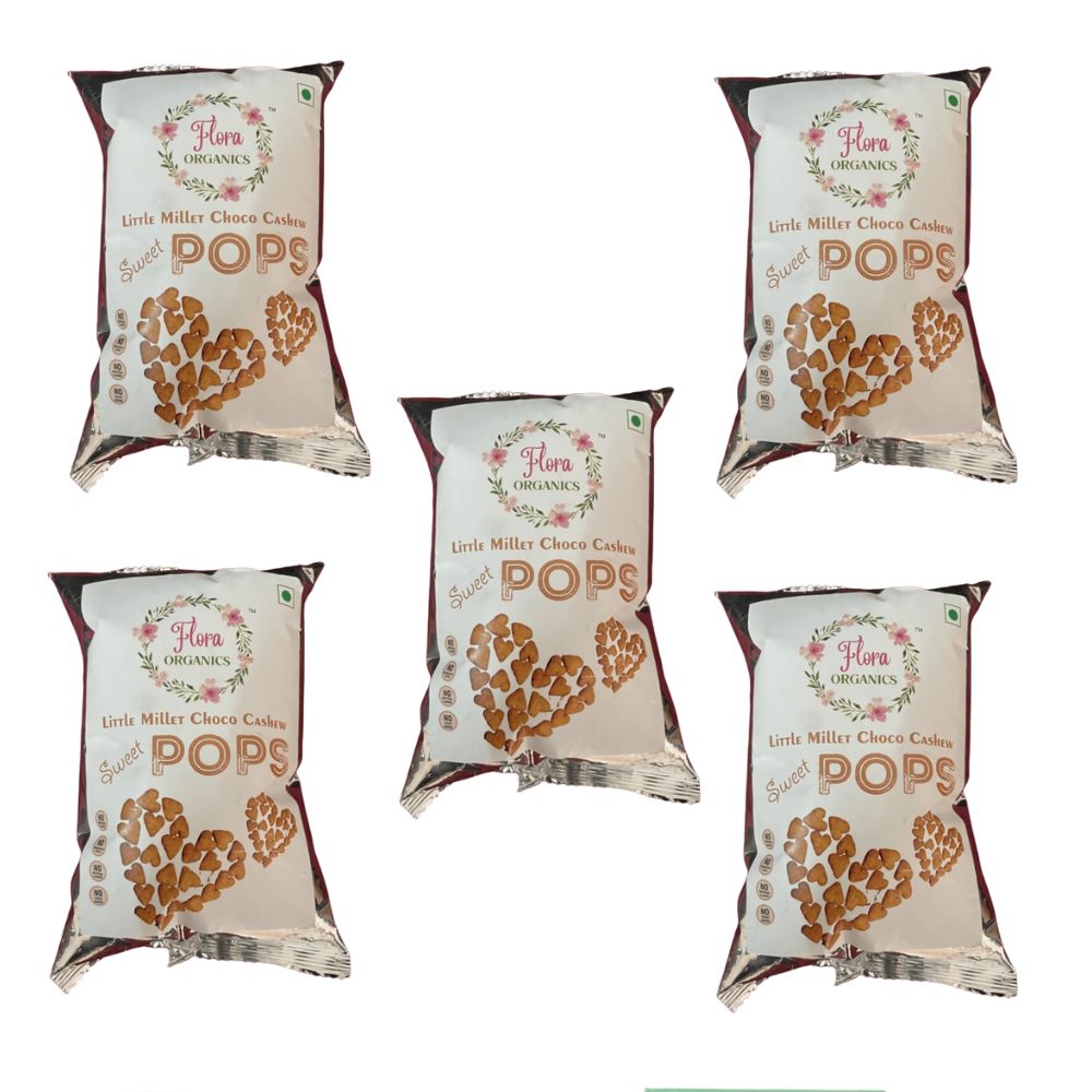 Flora Organics Little Millet Sweet Pops 