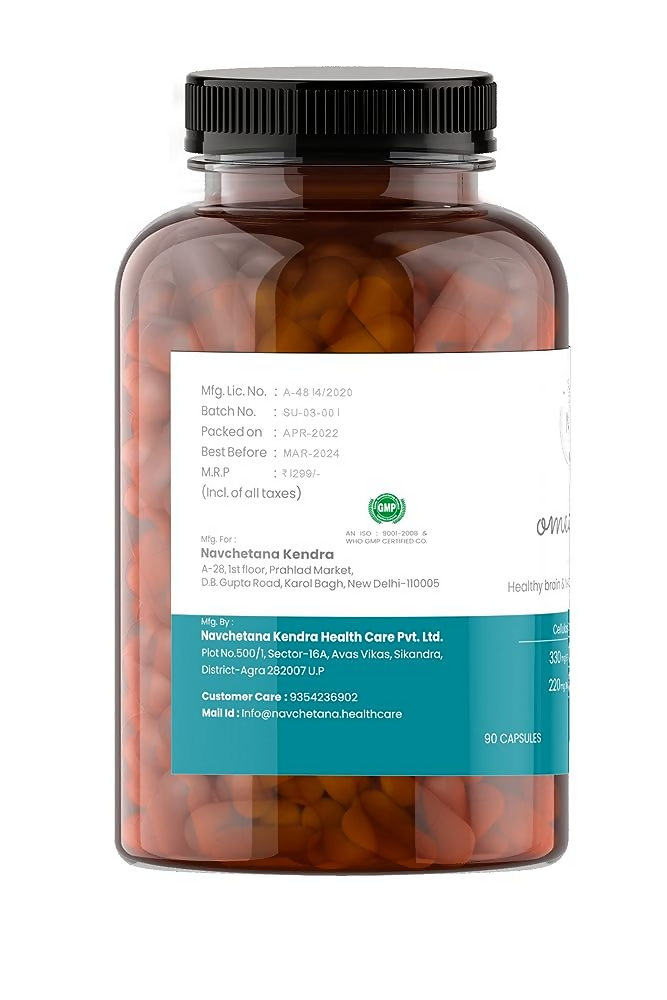 Navchetana Kendra Omega 3 Capsules - Grab2buy