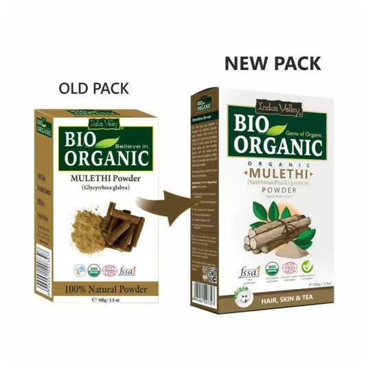 Indus Valley Bio Organic 100% Natural Mulethi Powder - Grab2buy