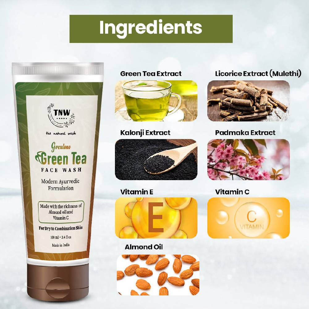 The Natural Wash Green Tea Face Wash  Grab2Buy The Natural Wash Grab2Buy