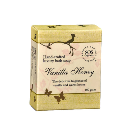 SOS Organics Vanilla Honey Luxury Bath Soap - Grab2buy