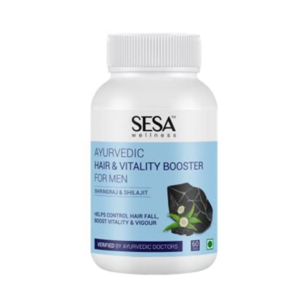 Sesa Ayurvedic Hair Vitality Booster Tablets For Men 