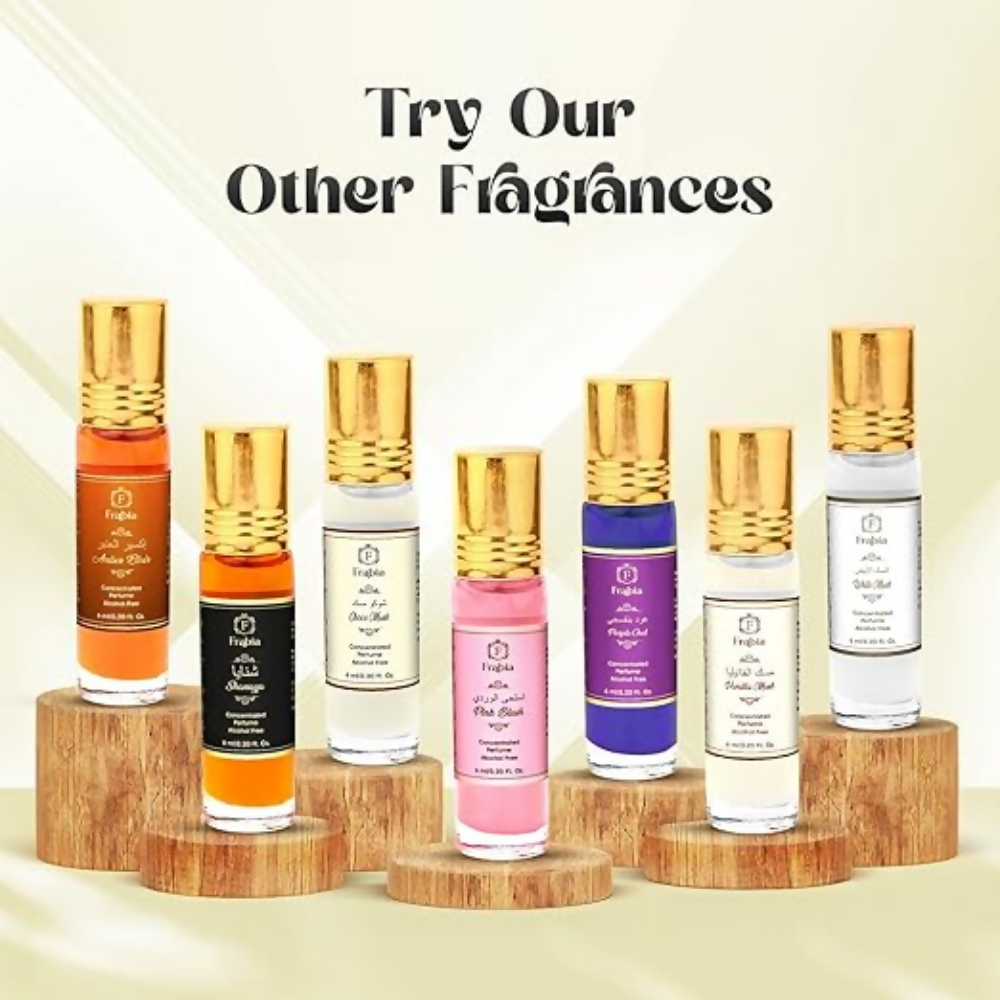 Frabia Choco Musk Long Lasting Roll On Perfume for Men and Women