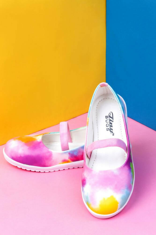 Tiny Bugs Girls Prited Flat Causal Wear Ballerinas - Multi Color  Grab2Buy Tiny Bugs Grab2Buy