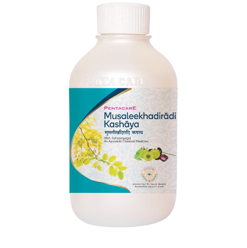 Pentacare Ayurveda Musaleekhadiradi Kashaya 