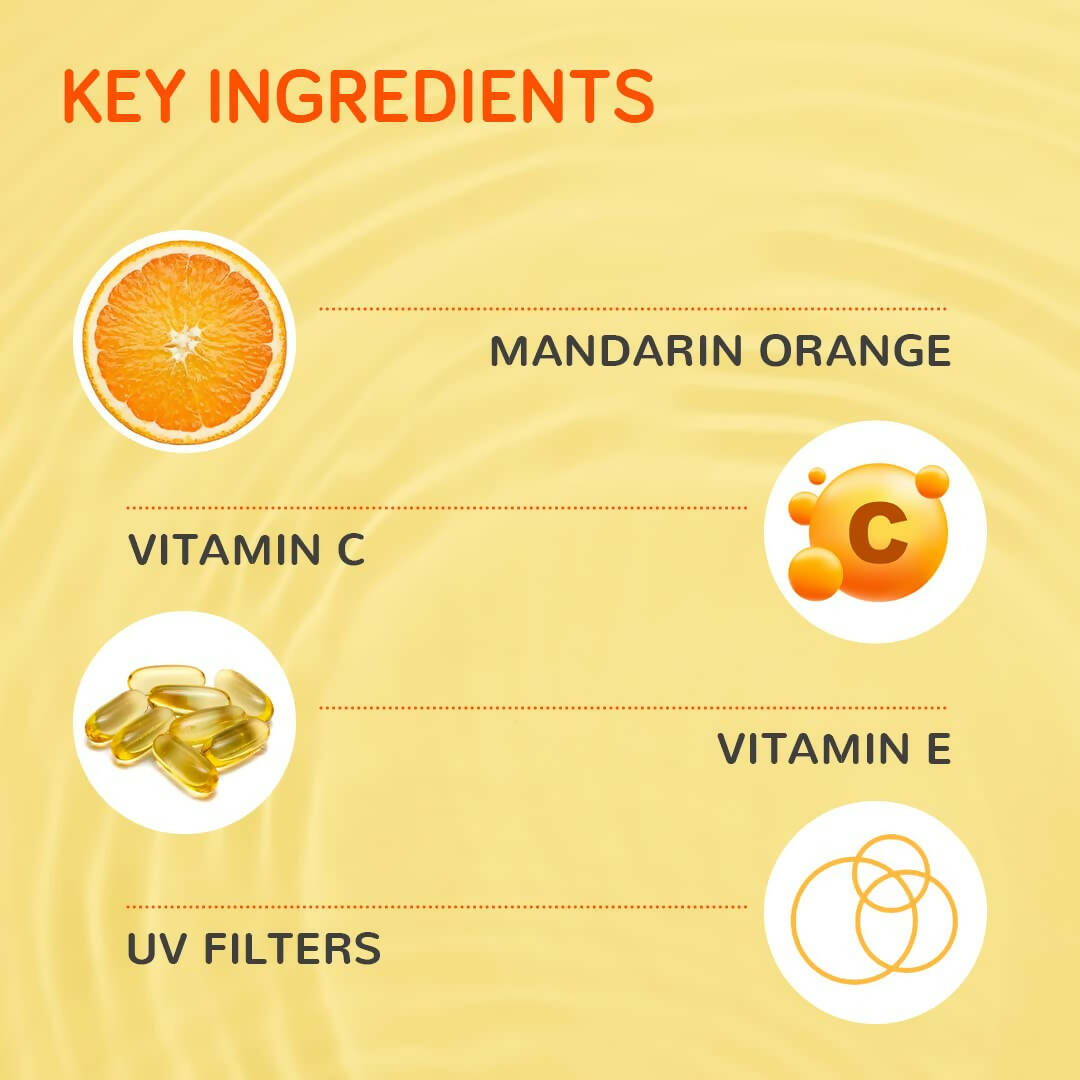 Moody Vitamin C Hydrating Fluid Sunscreen with SPF 50 PA+++ 