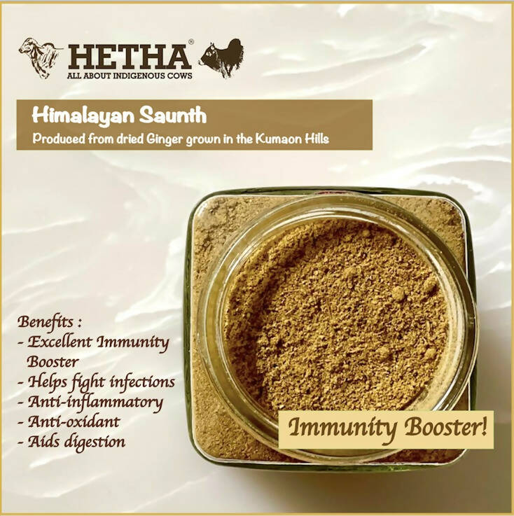 Hetha Himalayan Sundried Saunth - Ginger Powder - Grab2buy