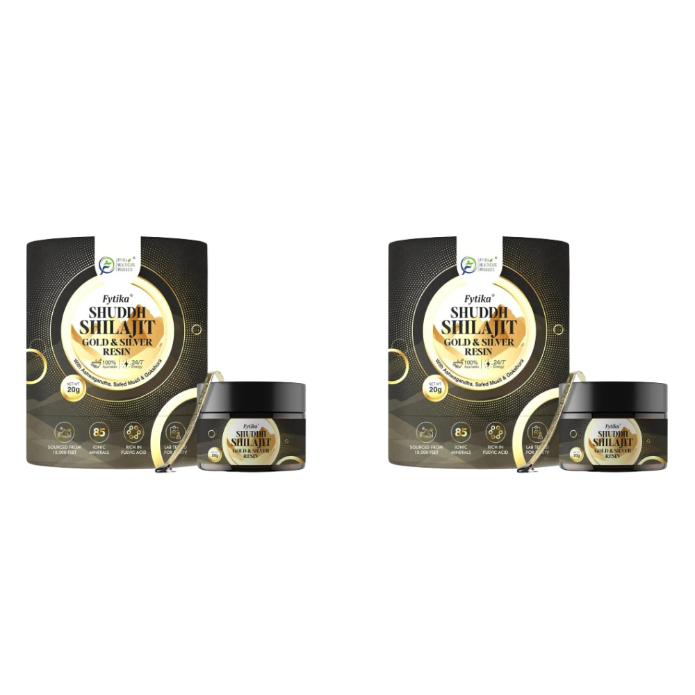 Fytika Shuddh Sj Gold & Silver Resin 