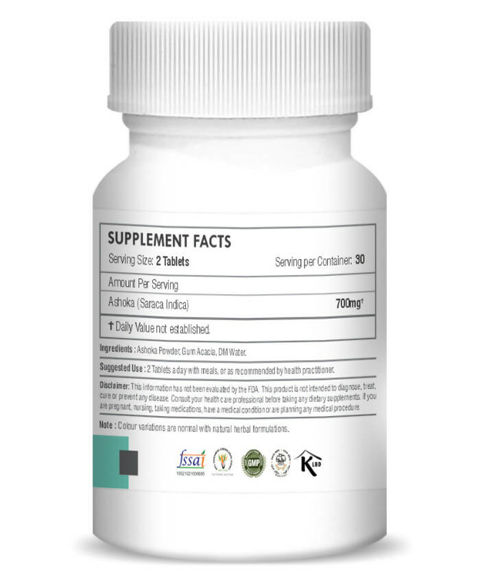 H&C Herbal Ashoka Tablets 