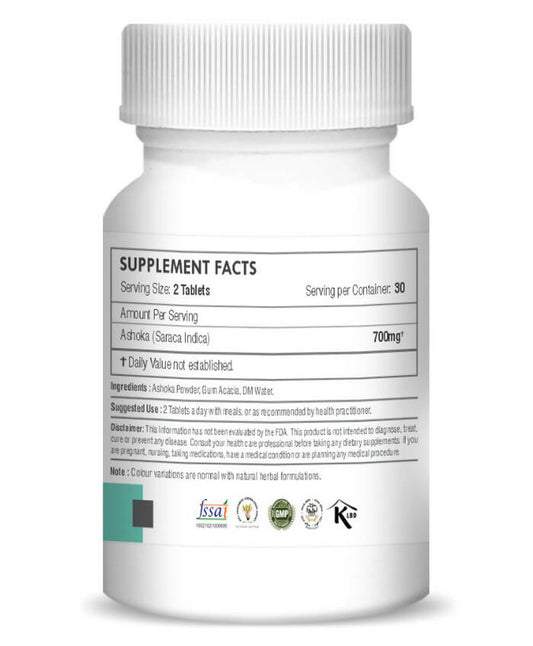 H&C Herbal Ashoka Tablets 