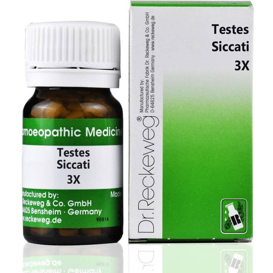 Dr. Reckeweg Testes Siccati Trituration 3X Tablet 
