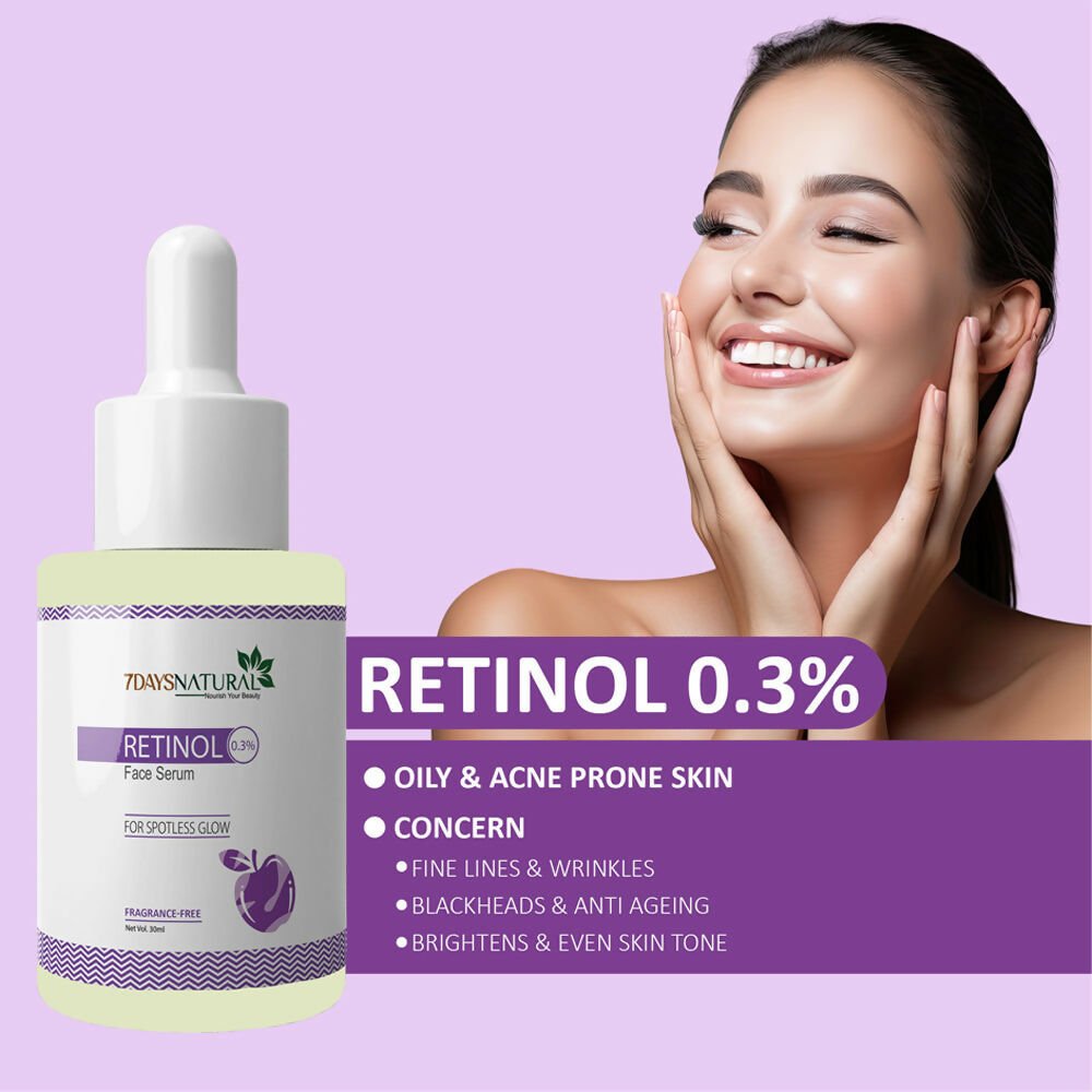 7 Days Organic Retinol Serum for Face 