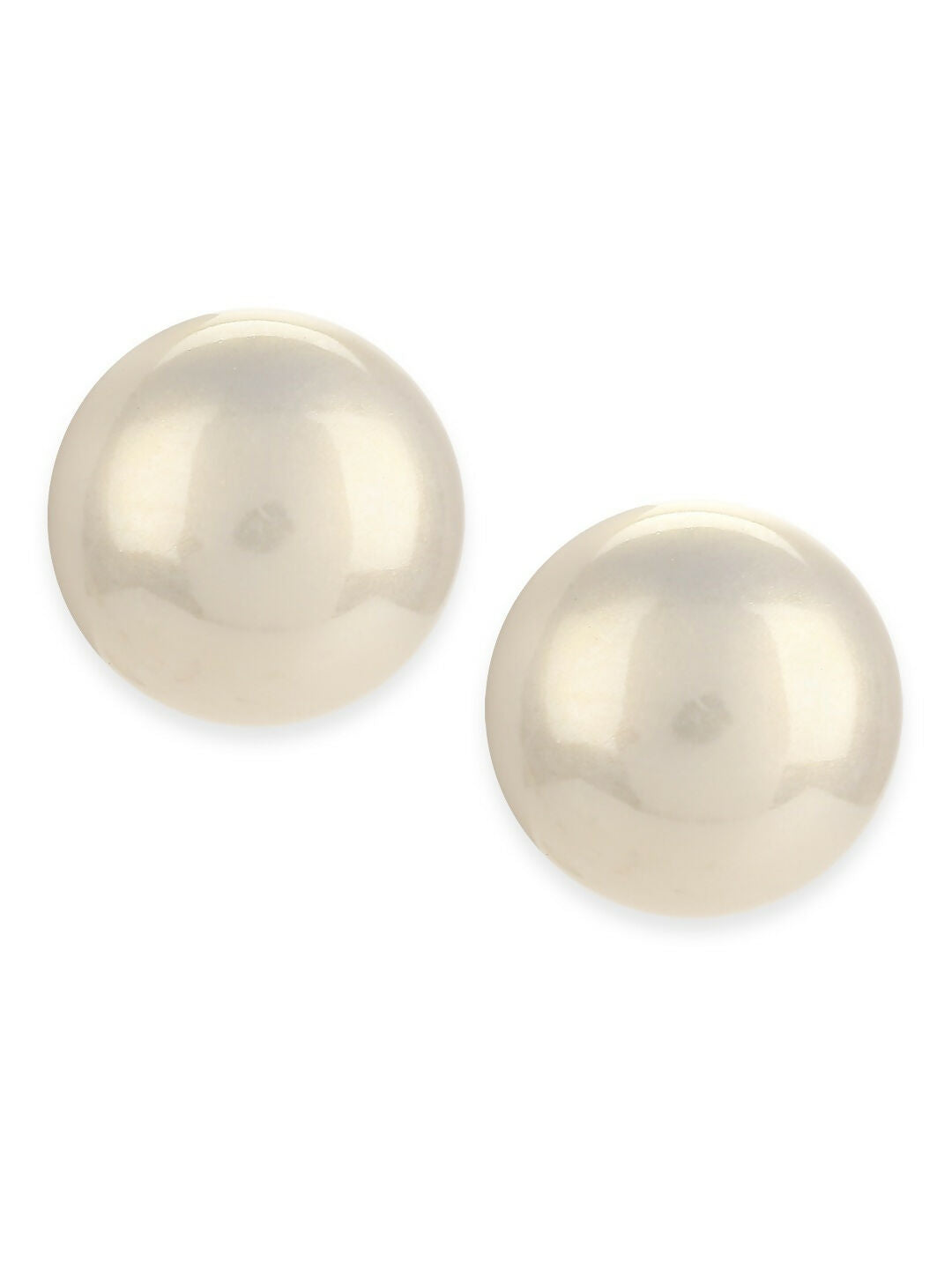 Cream Studs (16mm)- Ruby Raang