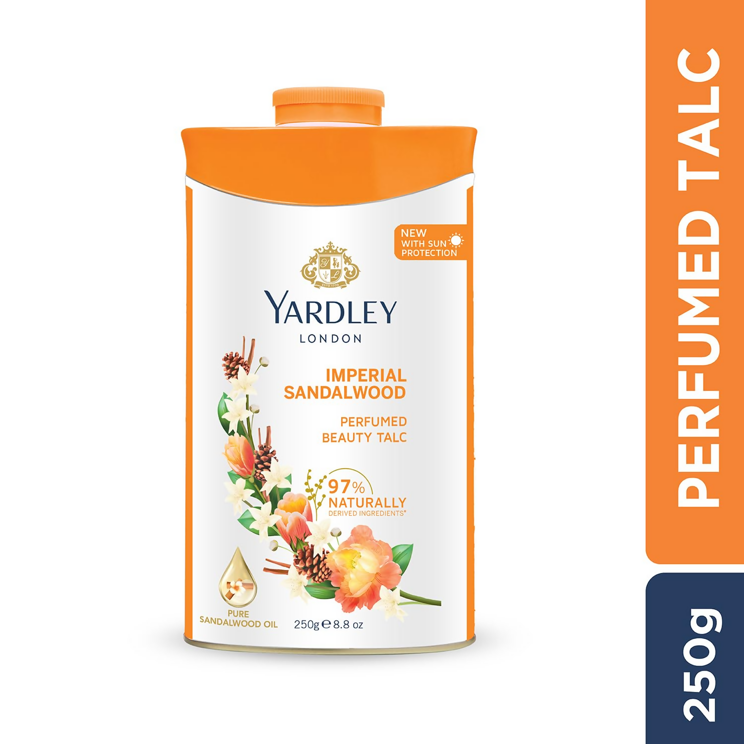 Yardley London Imperial Sandalwood Talc For Women  Grab2Buy Yardley Grab2Buy