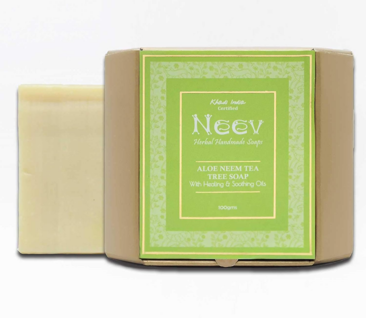 Neev Herbal Handmade Soaps Aloe Neem Tea Tree Soap