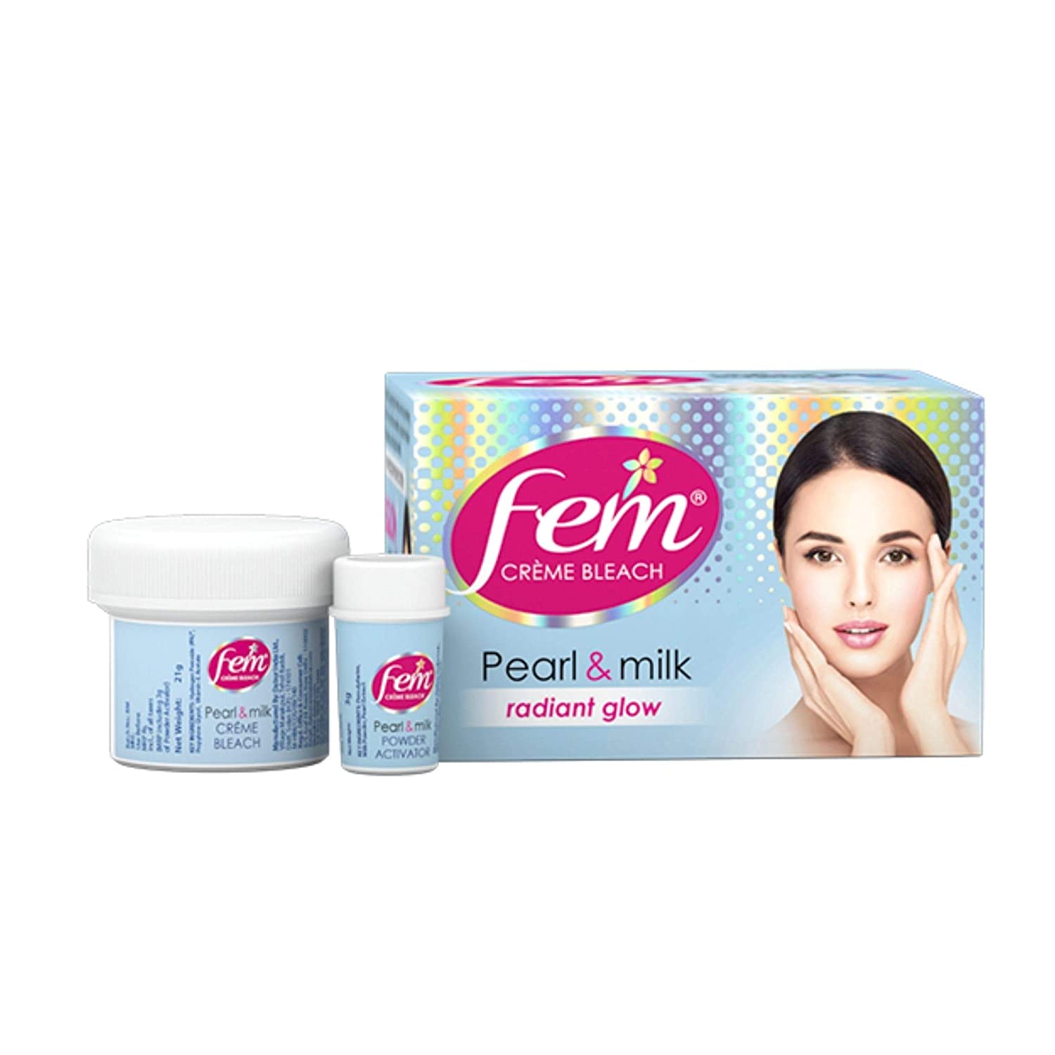 Fem Fairness Naturals Pearl Cream Bleach 