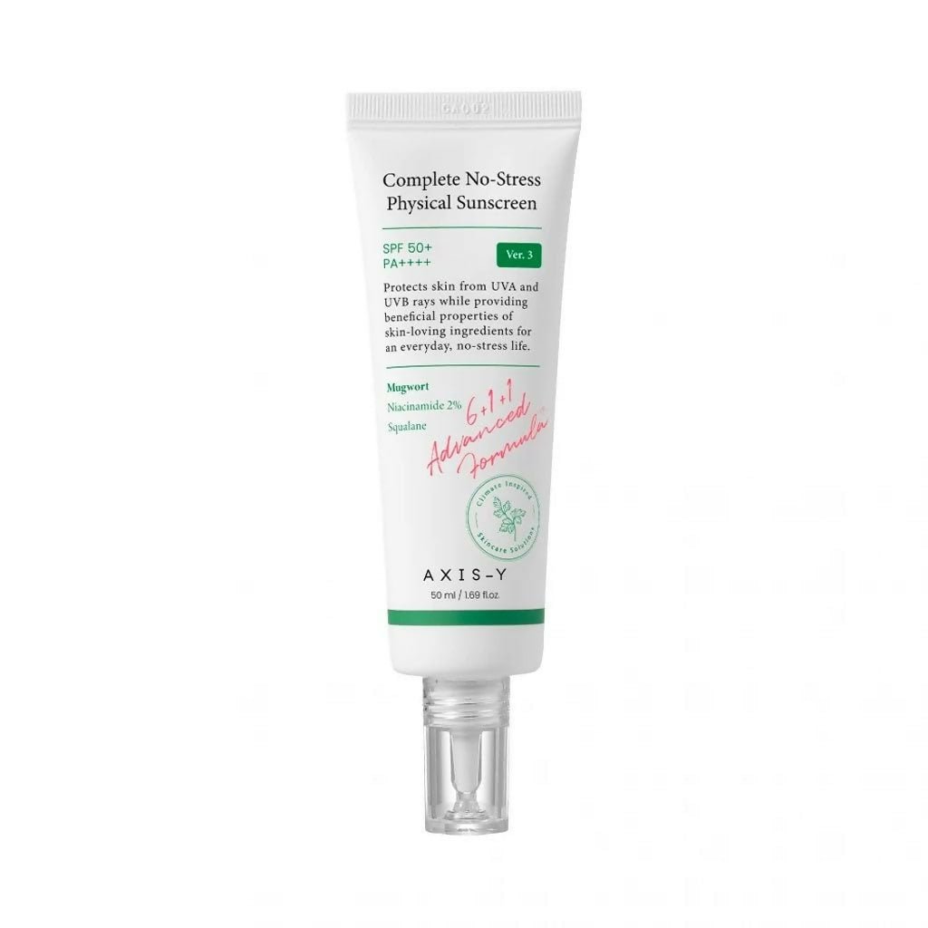 AXIS-Y Complete No- Stress Physical Sunscreen SPF 50+ PA++++ | Swadesiicart