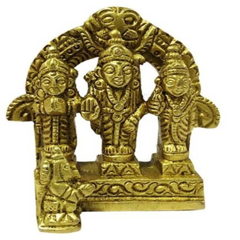 Puja N Pujari Ram Darbar Brass Idol 