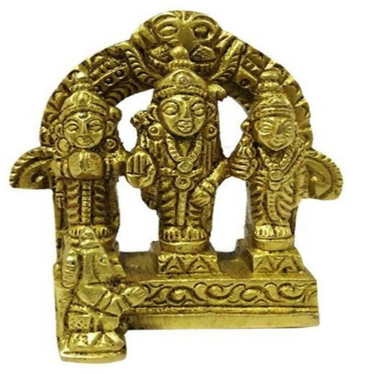 Puja N Pujari Ram Darbar Brass Idol 