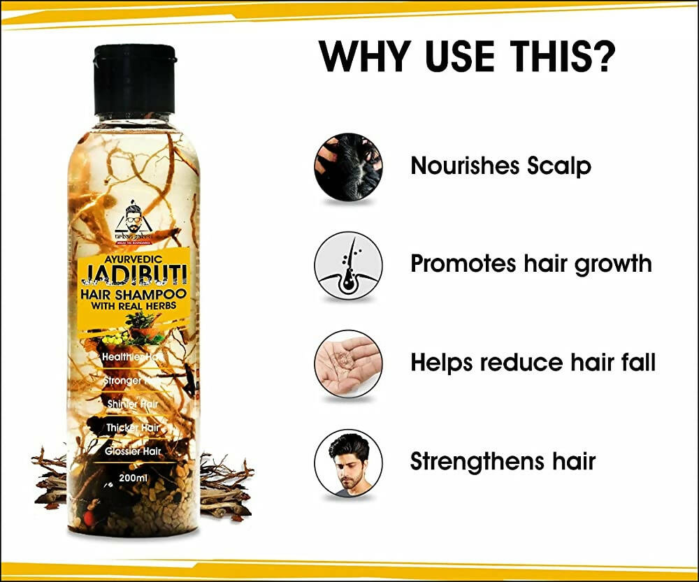 Urbangabru Ayurvedic Jadibuti Hair Shampoo  Grab2Buy Urbangabru Grab2Buy