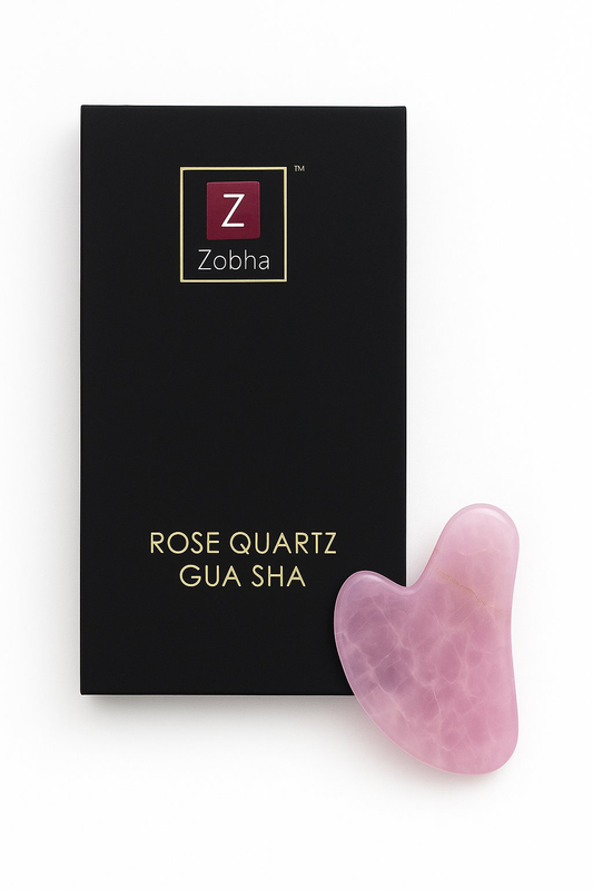 Zobha Rose Quartz Gua Sha  Grab2Buy Zobha Grab2Buy