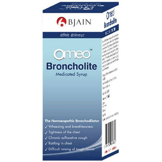 Bjain Homeopathy Omeo Broncholite Syrup - Grab2buy
