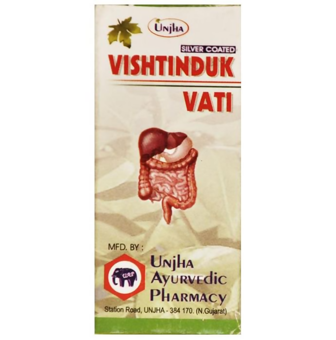 Unjha Vishtinduk Vati (Silver Coated) 