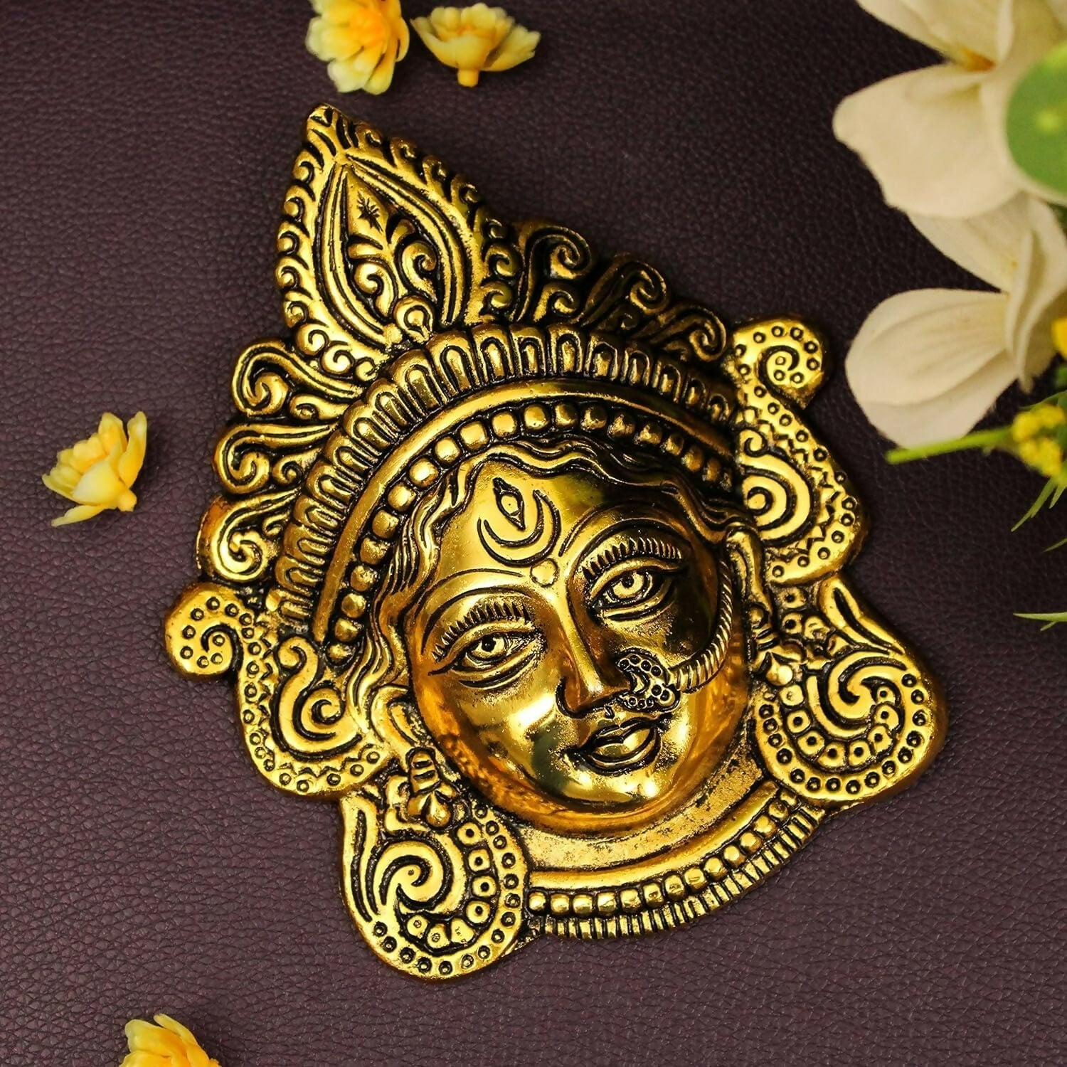Dalvkot Shri Durga Mata Face For Wall Hanging - Grab2buy