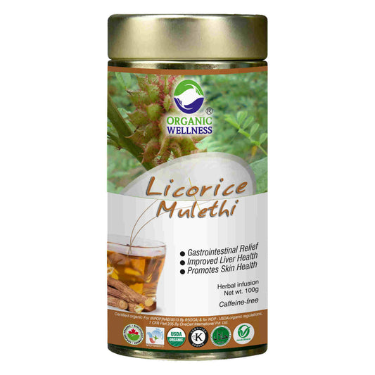 Organic Wellness Licorice Tea Tin Pack - Grab2buy
