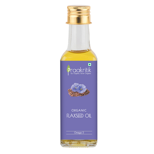 Praakritik Organic Flaxseed Oil 