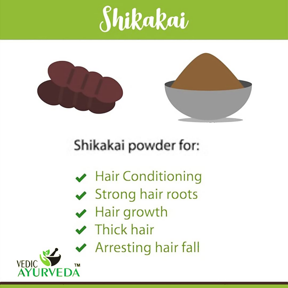 VedicAyurveda Shikakai Powder  Grab2Buy VedicAyurveda Grab2Buy